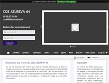 Tablet Screenshot of cos64.fr